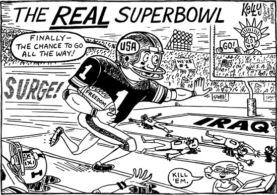 Suberbowl Cartoon Suberbowl Cartoon