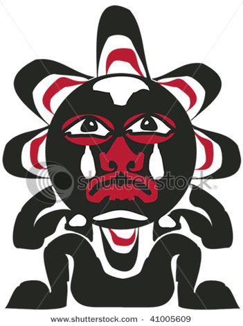 Sun god crying