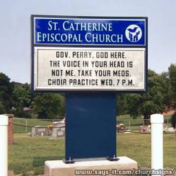 God to Gov Perry