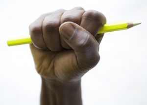 Fist pencil