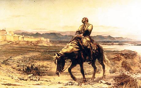 British soldier, the last, retreat from Kabul