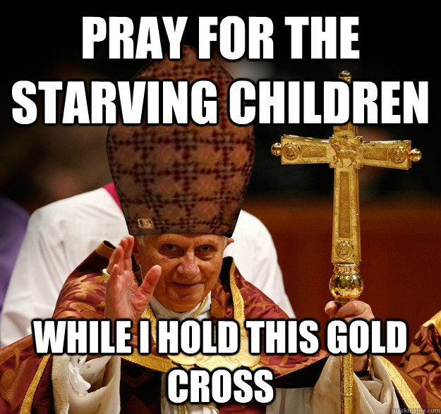 Pope Starving