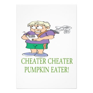 Cheater pumpkin eater