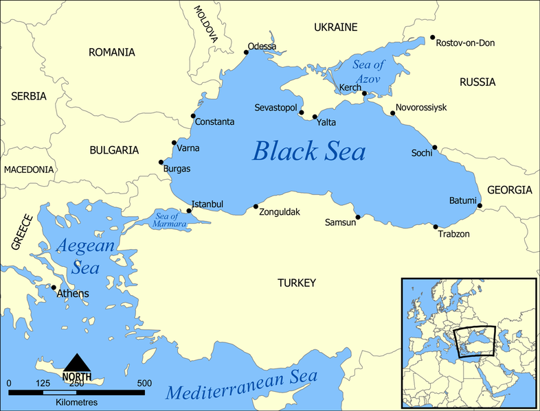 Crimea and black sea