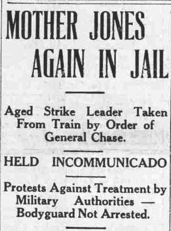 Mother Jones Jailed