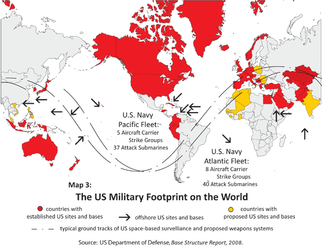 US Military Bases World