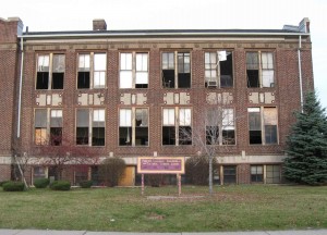 Detroit School Smashed up