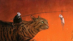 Cat mouse