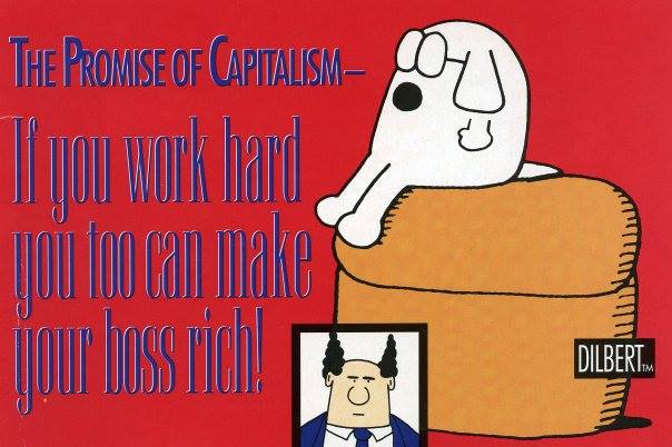 Capitalism make boss rich